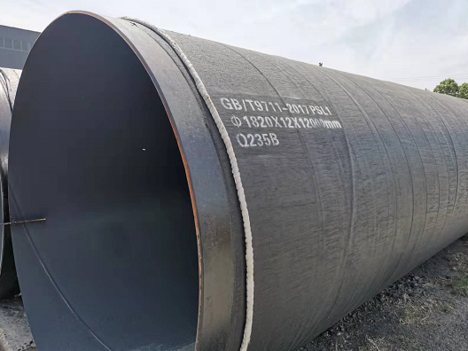 國標(biāo)環(huán)氧煤瀝青防腐螺旋鋼管